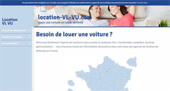 Desktop Screenshot of location-vl-vu.com